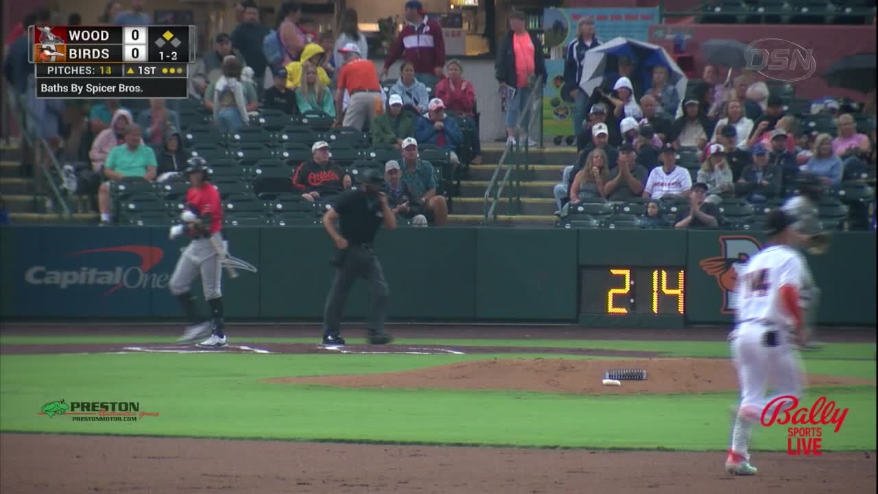 Woodpeckers edge Shorebirds in 5-3 win